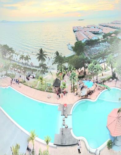 635 négyzetméteres, 1 hálószobás Ház 1 fürdőszobával Taman Tuah Batu területén (Easy Gateway~Glory Beach Resort~Free parking) in Taman Tuah Batu