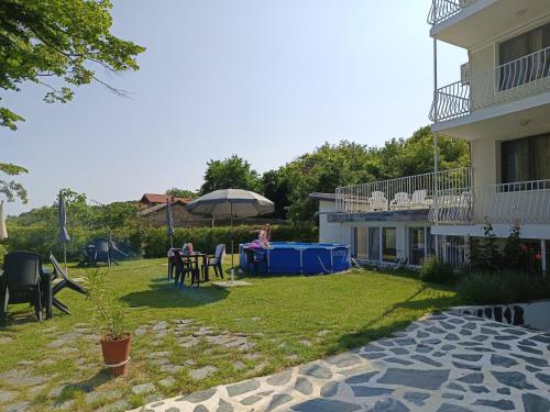 Vedere, Simada Blue Guesthouse in Nisipurile de aur