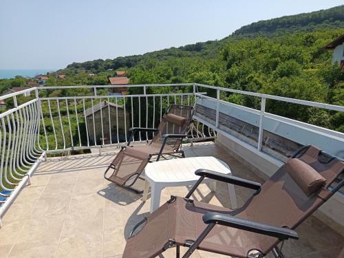 balcon/terasă, Simada Blue Guesthouse in Nisipurile de aur
