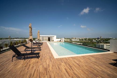Moderno con areas magnificas y Gym, Cancún (photo 4)