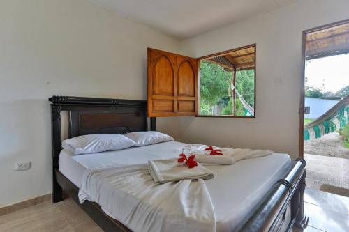 1 double bed
