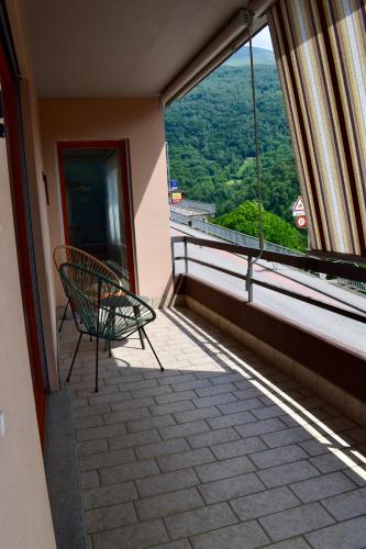 Balkon/terasa, Appartamento sole in Bironico