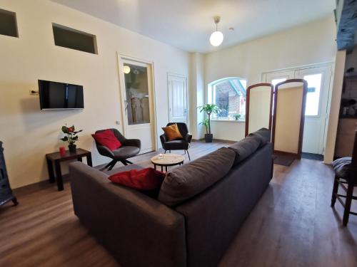 Guestroom, Modernized holiday home with terrace in Sittard
