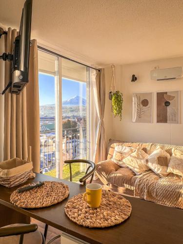 Apartamento con vista a Lago y dos Volcanes