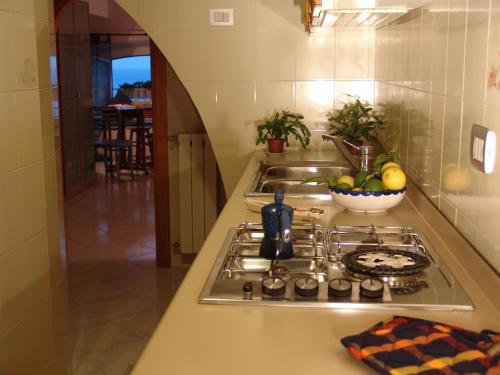 kuhinja, MY CHARMING HOUSE - Luna apartment in Ravello