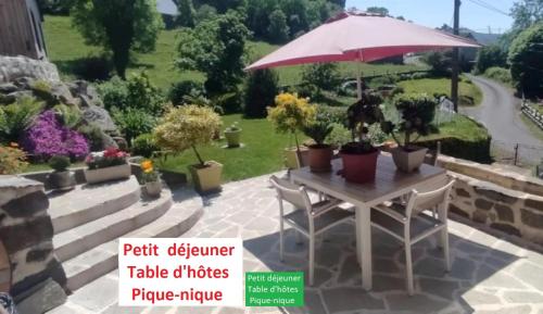 un petit coin paisible chambre d'hôte Arfeuille