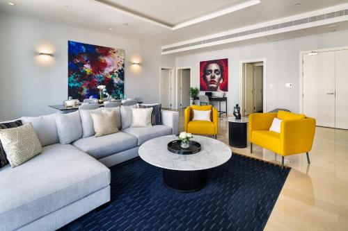 4BR Oceana Residences - Beach and Pool Access, Dubaj