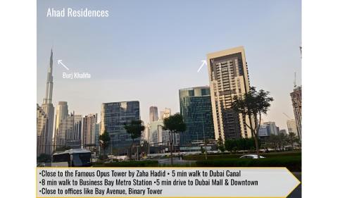 Ahad Residences Skyline Studio in Business Bay, Dubaj