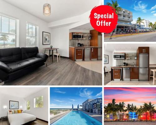 1BR SoBe Gem Rooftop Pool