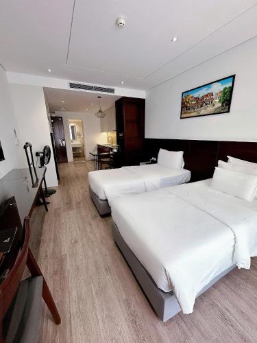 2 twin beds