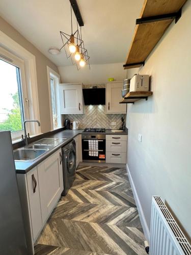 Konyha, The Tay Nest, 2 Bedroom Apartment in Letham