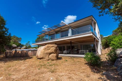 外部景觀, La Villa Pianottoli - Magnifique Vue Panoramique in 費加里