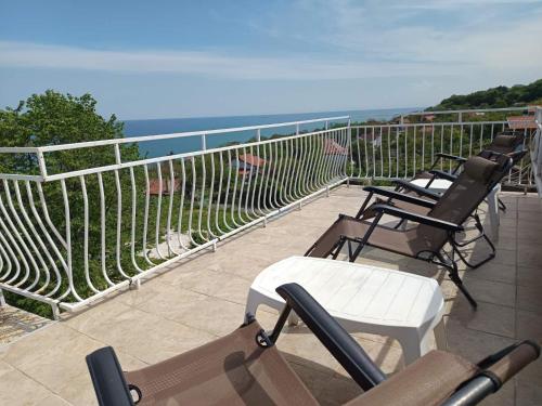 Vedere, Simada Blue Guesthouse in Nisipurile de aur