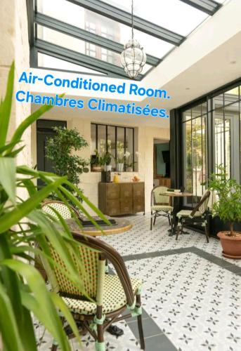 Les Glycines de Monchy- Chambres d'hôtes chambre d'hôte Forêt de Rémy