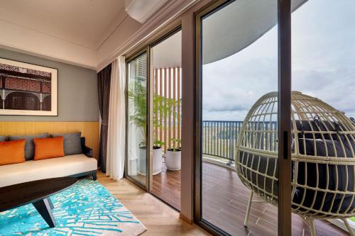 Balcony/terrace, Birkin International Hotel in Klebang