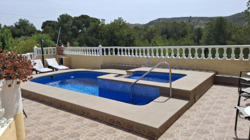 Kilátás, Finca Bilou in Aigues