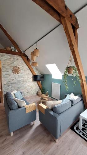 Spring Lodge - La grange aux quatres saisons - Pairi Daiza chambre d'hôte Bauffe