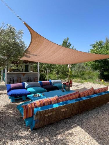 Krogs/atpūtas telpa, Casa Rural Palaz Cinco in Zarra