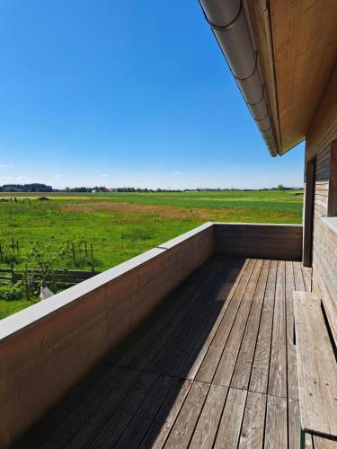 FeWo "AlpakaZeit" im ökologischen Holzhaus mit traumhafter Aussicht und Alpakas (FeWo "AlpakaZeit" im okologischen Holzhaus mit traumhafter Aussicht und Alpakas) in Unteregg