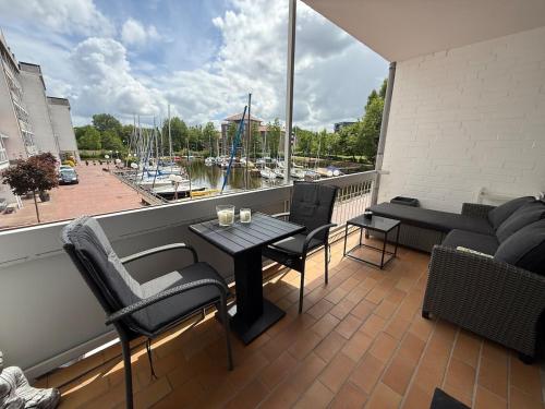 Perle am Yachthafen - Chic Studio Aparment in 巴特茨維什安