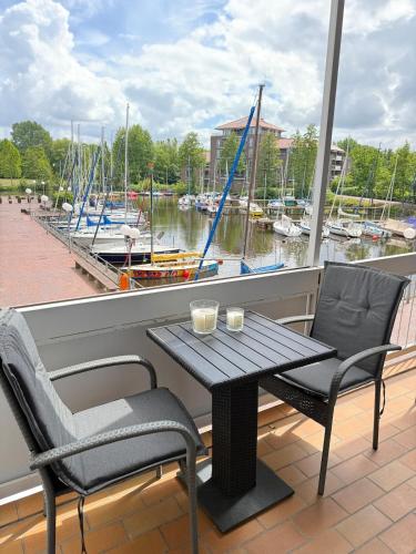 Perle am Yachthafen - Chic Studio Aparment in 巴特茨維什安