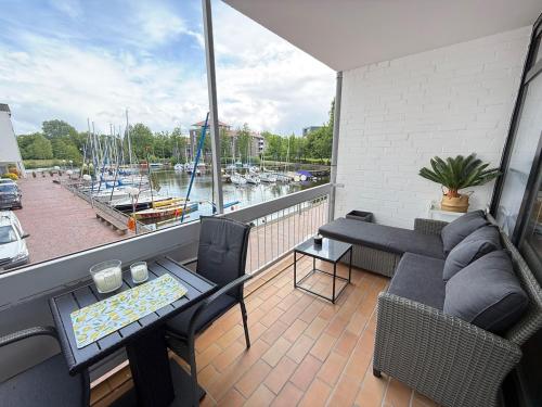 Perle am Yachthafen - Chic Studio Aparment in 巴特茨維什安