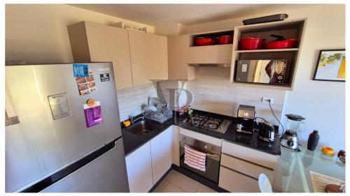 Cocina, VR | Algarrobo Mirasol/parking/10min playa/piscina in Algarrobo