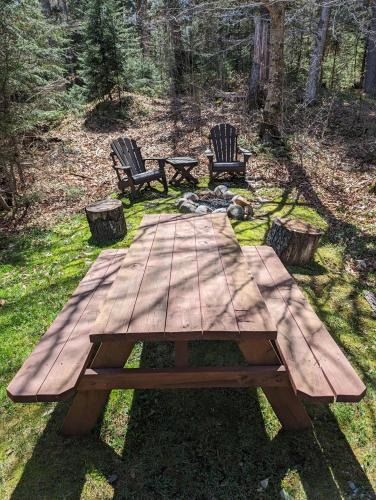 Camp Orvis by West Pond in Big Moose (NY)