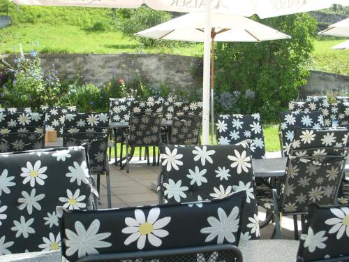 ระเบียง/ชานเรือน, Hotel Danis in เล็นเซอไฮเดอะ