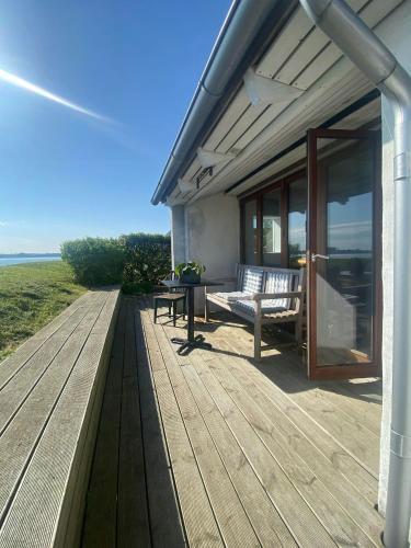 Exterior view, Fisherman's House By Lillebælt With A Unique View in Aro