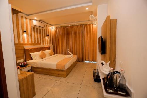 By the stream resort wayanad in Vellamunda