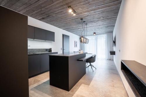 Cocina, Mountain Chalet Kappl - Luxury - Near Ischgl - Panorama Mountain View - Penthouse & Chalets in Kappl