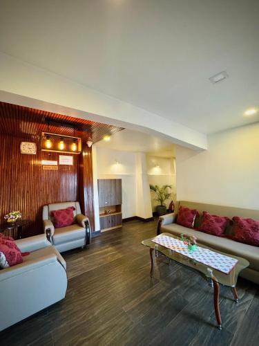 Lobby, Fratelli Guest House in Lachumiere