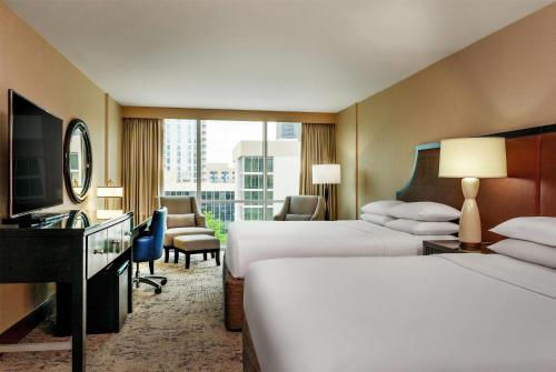 Double Room with Two Double Beds - Non-Smoking room in Courtland Grand Hotel Trademark Collection by Wyndham