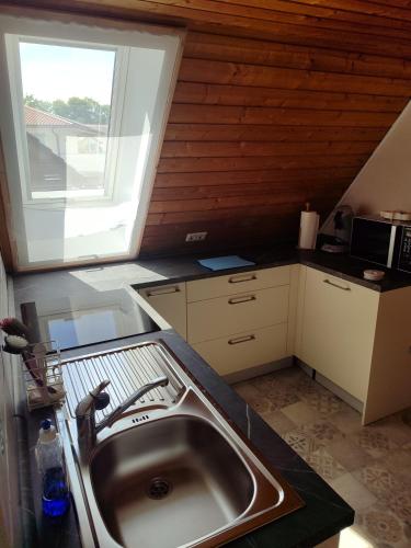 virtuve, FeWo Sonnenblick Rammingen in Rammingen (Baden-Wurttemberg)