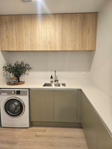 مطبخ, Courtenay Street Abode in Mairehau