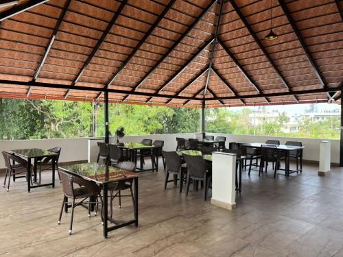 Étterem, Sriram Guesthouse Chikmagaluru in Maruthinagar