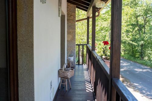 Erkély/terasz, Casa do Vigairo, en plena Ribeira Sacra in O Savinao- Santo Estevo De Ribas De Mino