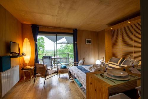 Chalet du domaine de rafin in Castillon-la-Bataille