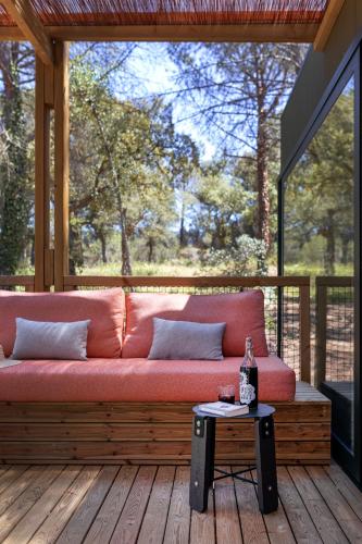 Erkély/terasz, wecamp Pedraforca in Saldes