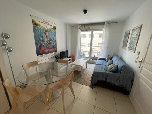 Barberis - Beau 2p dans résidence avec piscine, Niza (foto 8)