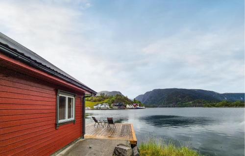 Viesnīcas āriene, 2 Bedroom Lovely Home In Erfjord in Erfjord