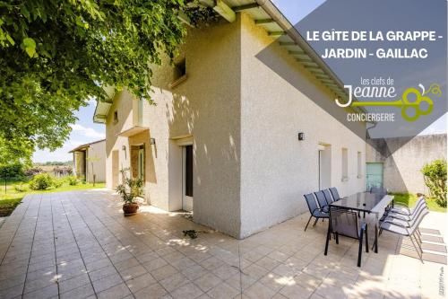 Le gîte de la Grappe - Terrasse - Gaillac - Location saisonnière - Gaillac