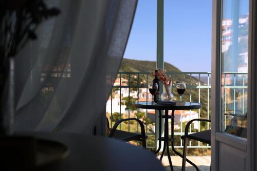 The balcony in Loutraki Skopelosa