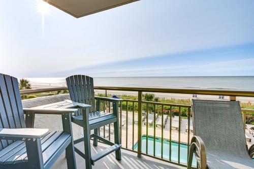 Balcony and Pool Access Myrtle Beach Resort Escape!