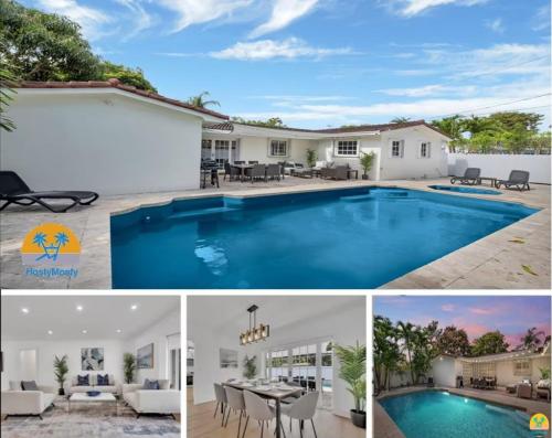 Gated Villa Blanca 5BR 3BA with Heated Pool & BBQ