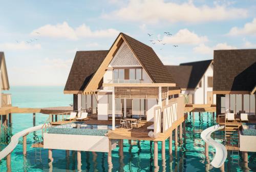 Buitenkant, Meyyafushi Maldives in Lhaviyani Atoll