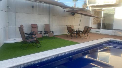 House in Teques Rooftop with view and pool for 15, Tequesquitengo (foto 5)