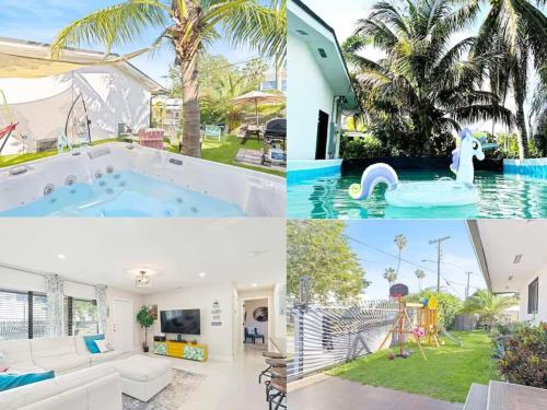 Lux Miami Home Pool, BBQ and More