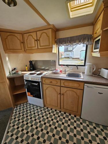 Konyha, Skye Holiday Caravan 6 in Uig